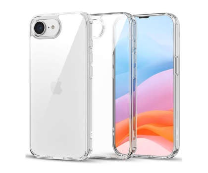 Etui do telefonów TECH-PROTECT FlexAir Hybrid do iPhone 16E Clear